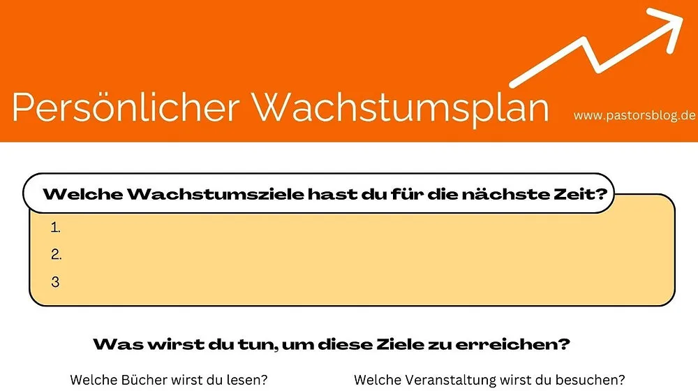 Persönlicher Wachstumsplan
