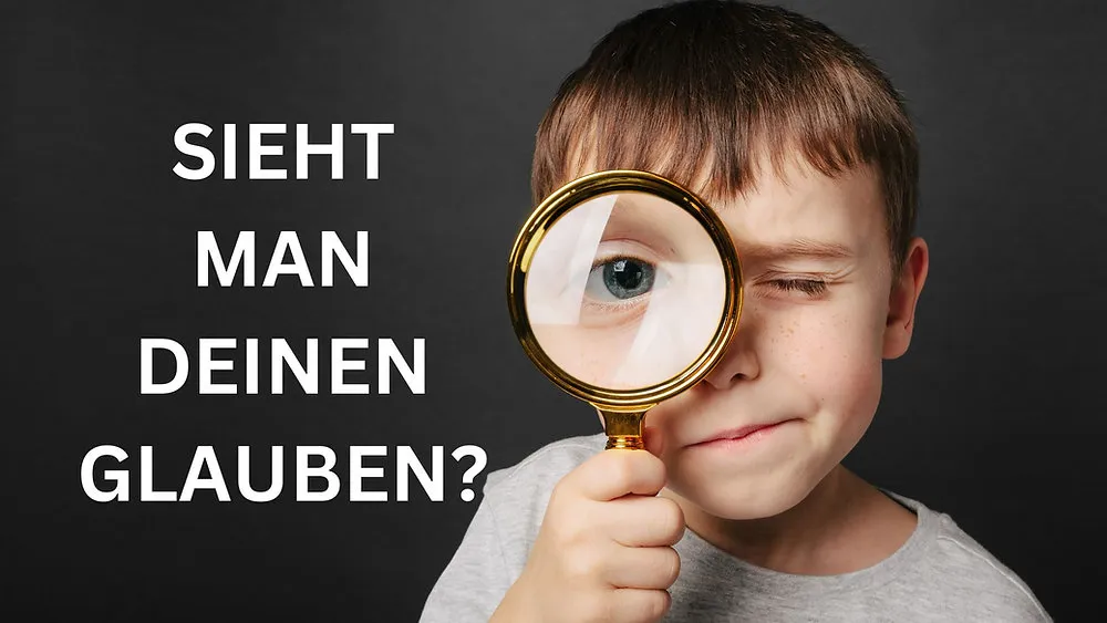 Und als Jesus ihren Glauben sah...